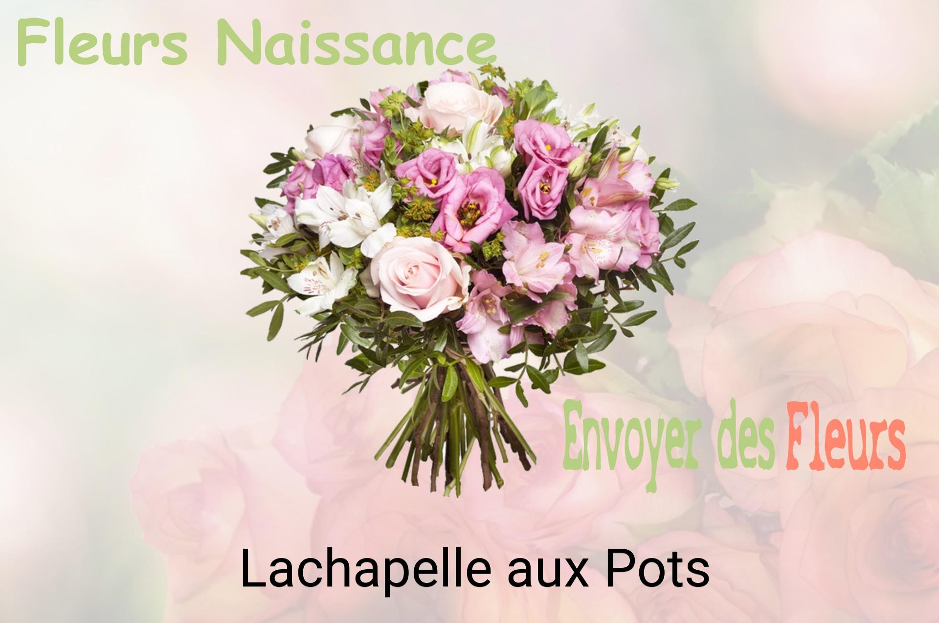 Bouquet de fleurs de naissance livré à Lachapelle-aux-Pots